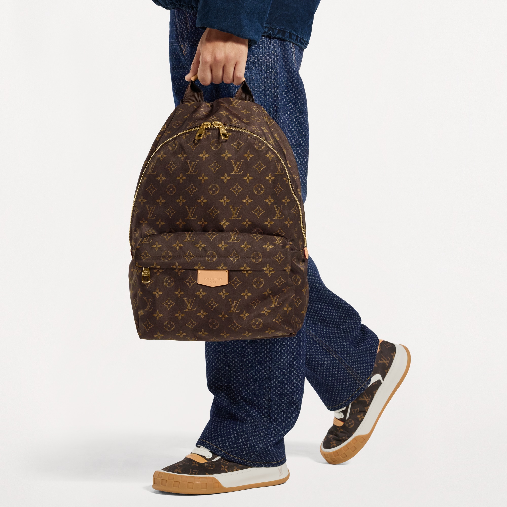 Track Backpack MM Louis Vuitton Silk Tech G76 - Men - Bags | LOUIS
